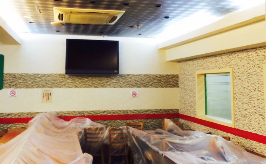 神戸市中央区 飲食店（レストラン）様 業務用エアコン分解洗浄